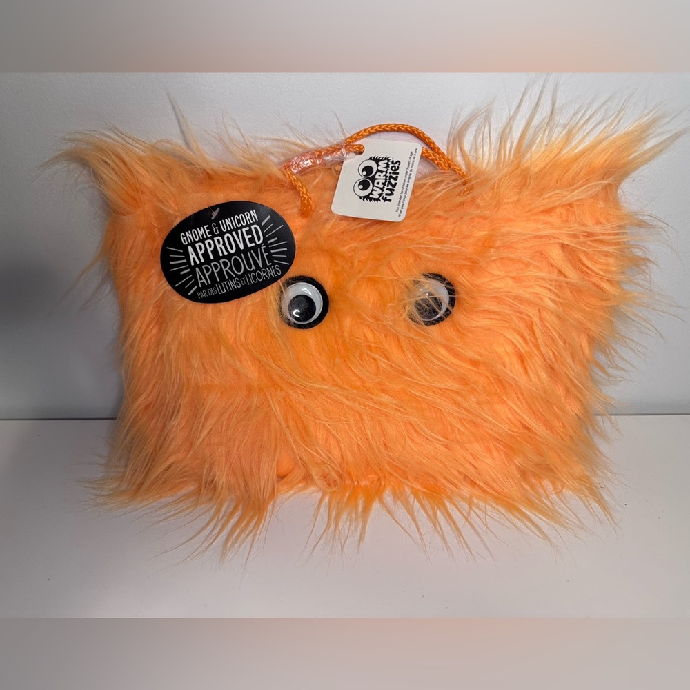 American Greetings Orange Furry Monster Gift Bag